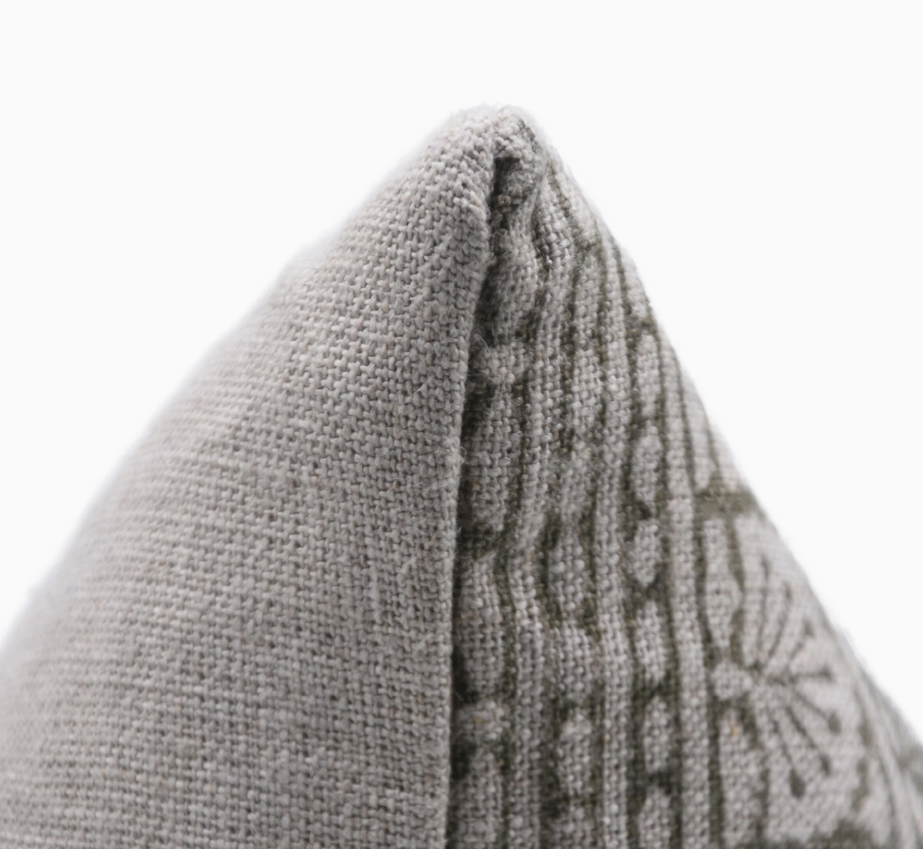 RGLA-BL-TL-20x20 Rangoli Pure Linen Pillow, 20x20