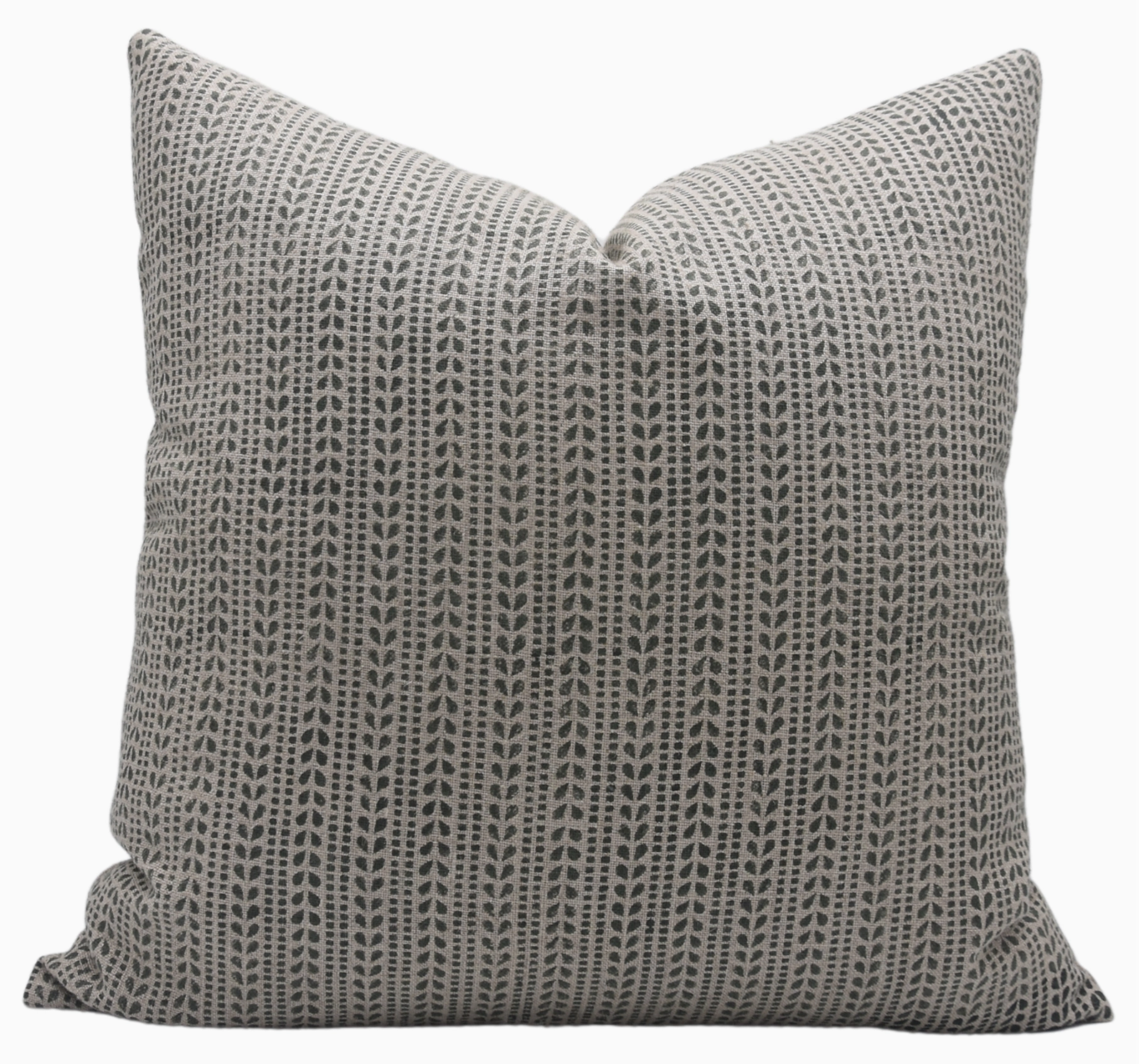 RTNB-GR-TL-14x20 Ratanbel Pure Linen Pillow, 14x20