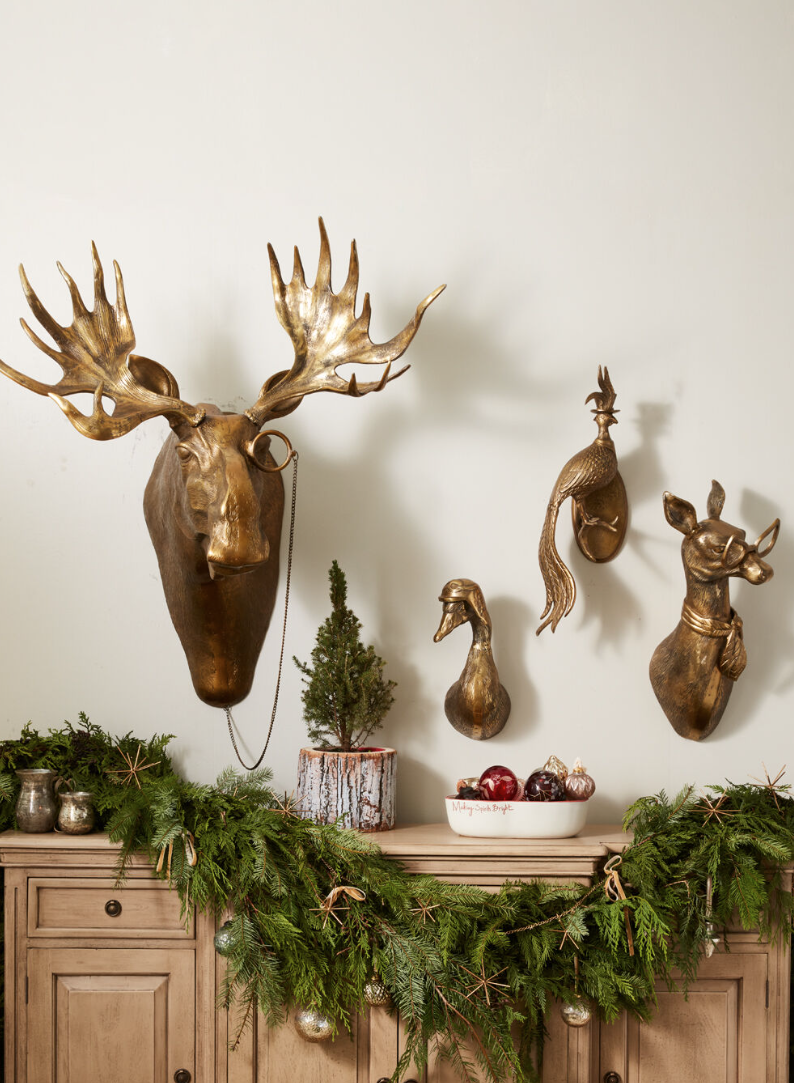 75108 Classy Animal Wall Mount, Charlie