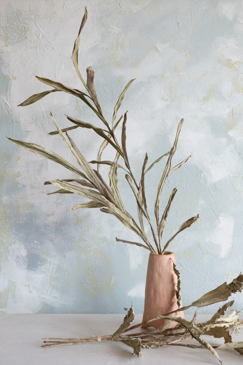 DF6027A Faux Leaf Stem