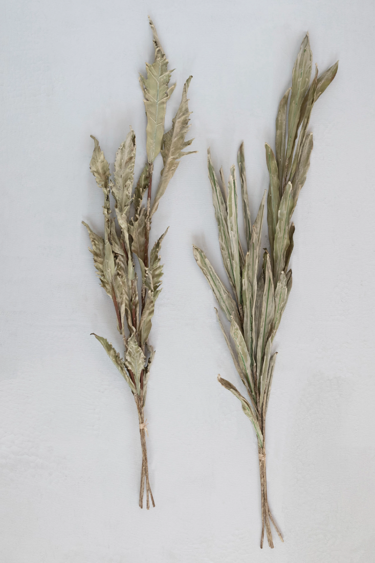 DF6027A Faux Leaf Stem