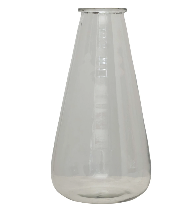 DF6726 Hand-Blown Vintage Reproduction Glass Vase