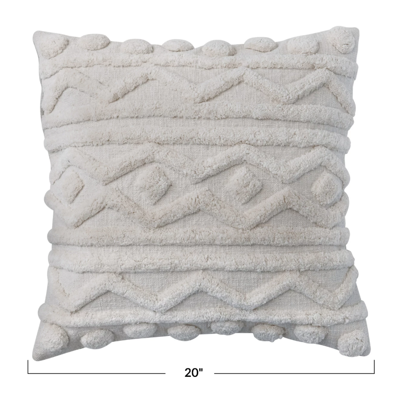 AH295PMC 20x20 Slub Pillow