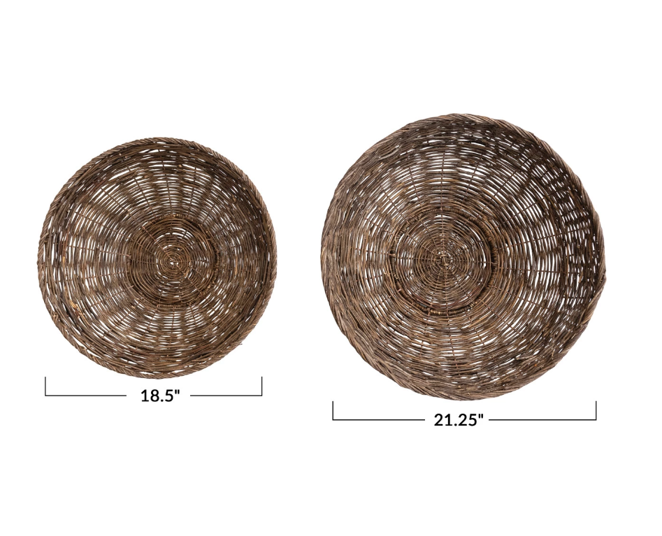 AH3036L Woven Rope Bowl, Large