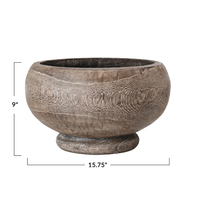 AH3509 Paulownia Wood Planter