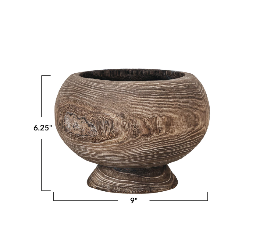 AH3509 Paulownia Wood Planter