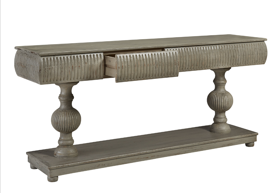 Poseidon Two Drawer Console