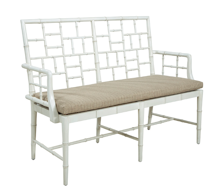 51876LT Cream Bellville Settee