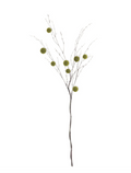 12378A 50" Moss Ball Branch