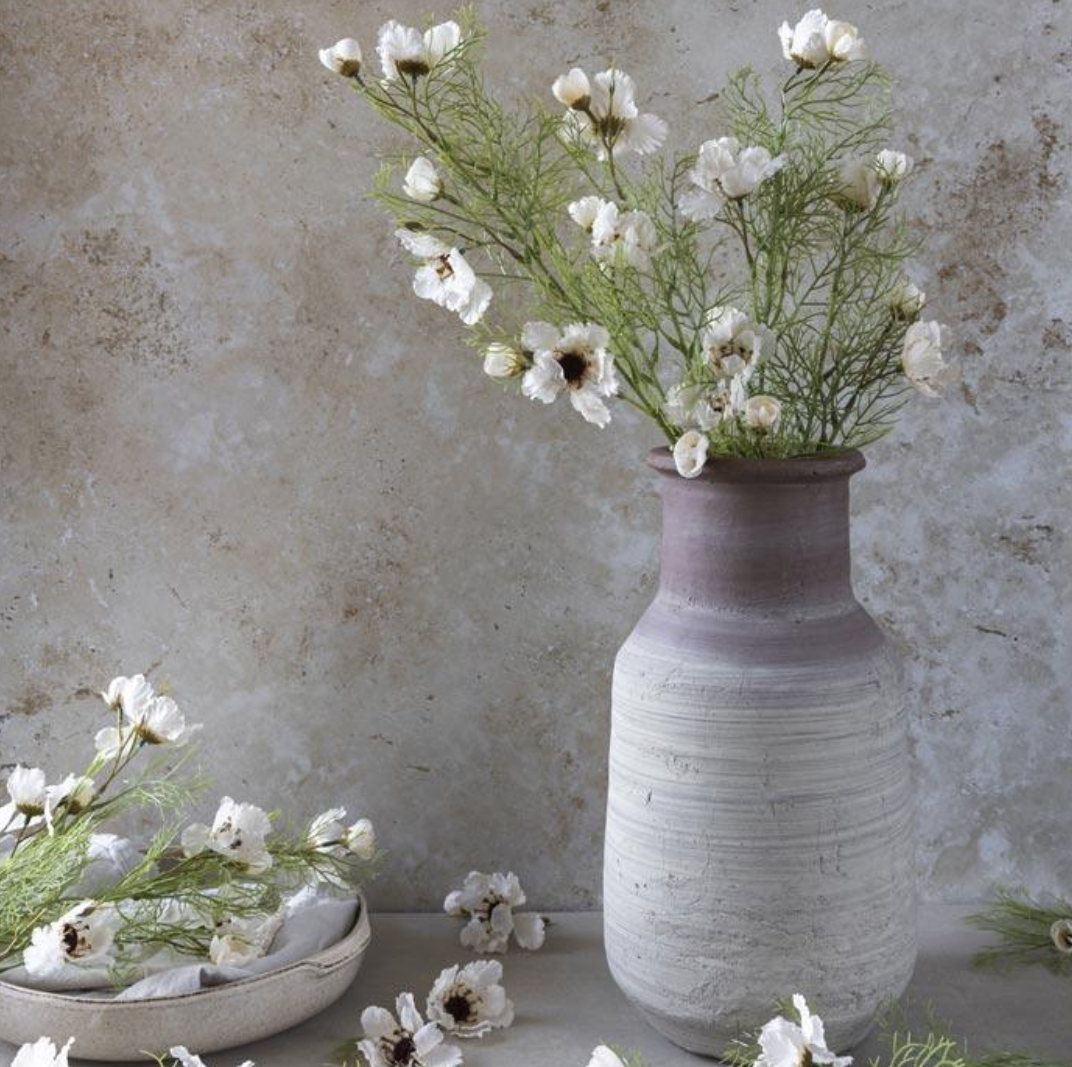AAL9012  Cosmos Cream Stem