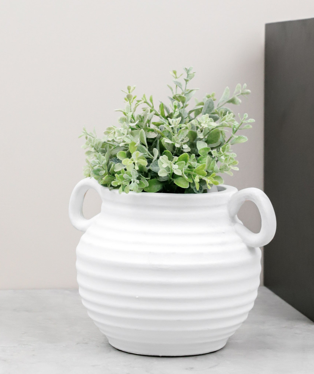 PDIH027 White Ceramic Vase