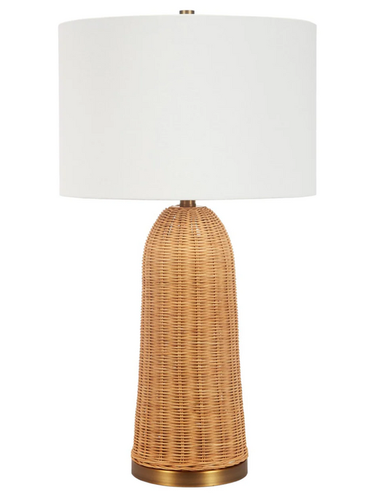 Freya Rattan Table Lamp