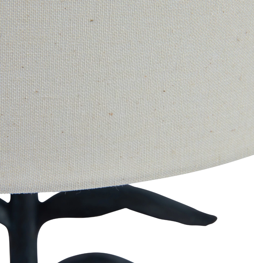 DF7162 Resin Leaf Shaped Lamp w/ Shade