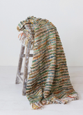 DF9186 Woven Acrylic Blend Boucle Throw w/ Fringe