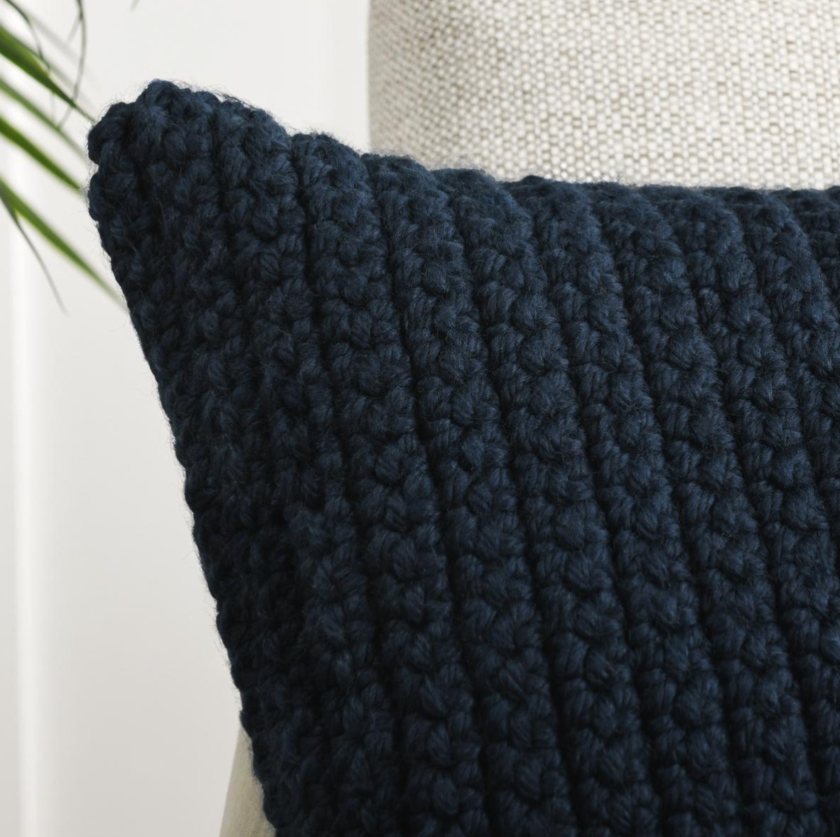 VO80005 22x22 Prism Navy Blue Pillow