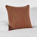 VO60007 22x22 Prism Terracotta Pillow