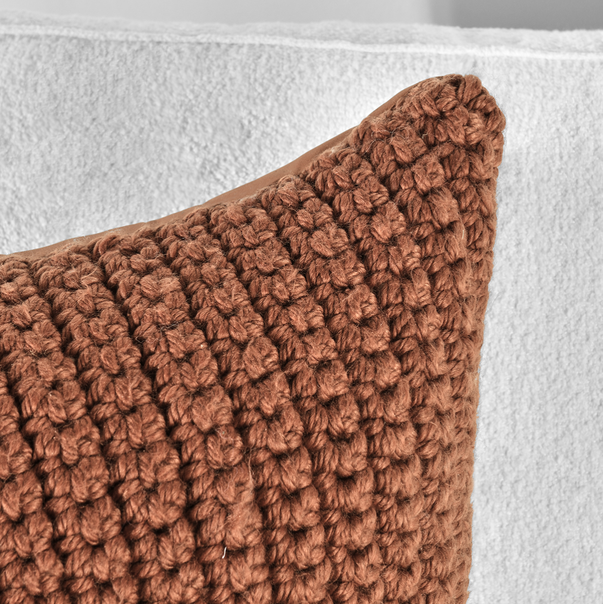 VO60007 22x22 Prism Terracotta Pillow
