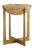 40-200 Brass Base Grain End Table