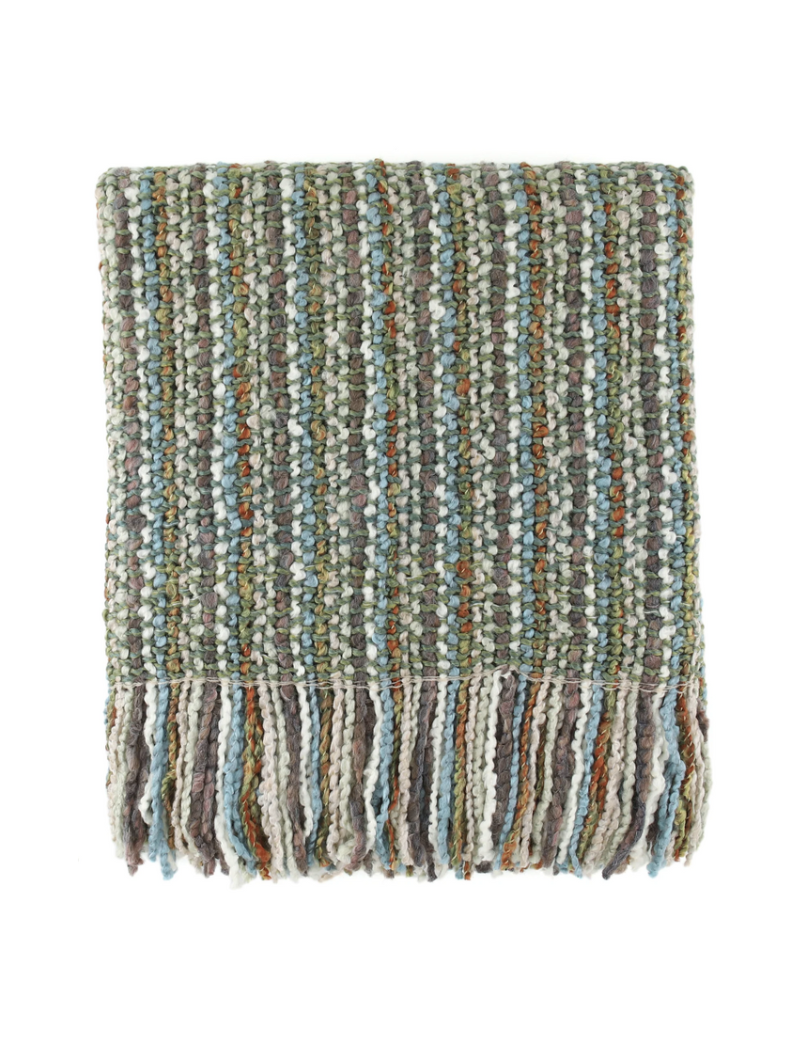 204-103 Stria Olive Throw