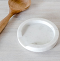 LL02 White Marble Spoon Rest
