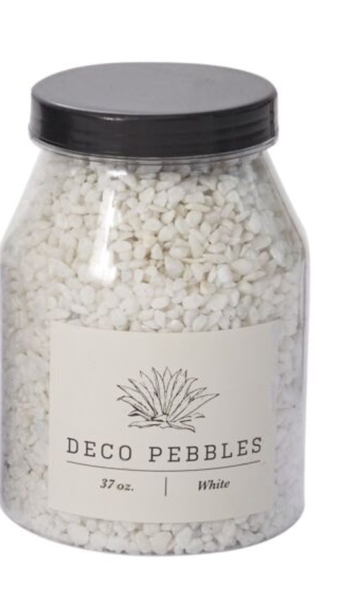 22570.01 White Deco Pebbles 37 oz