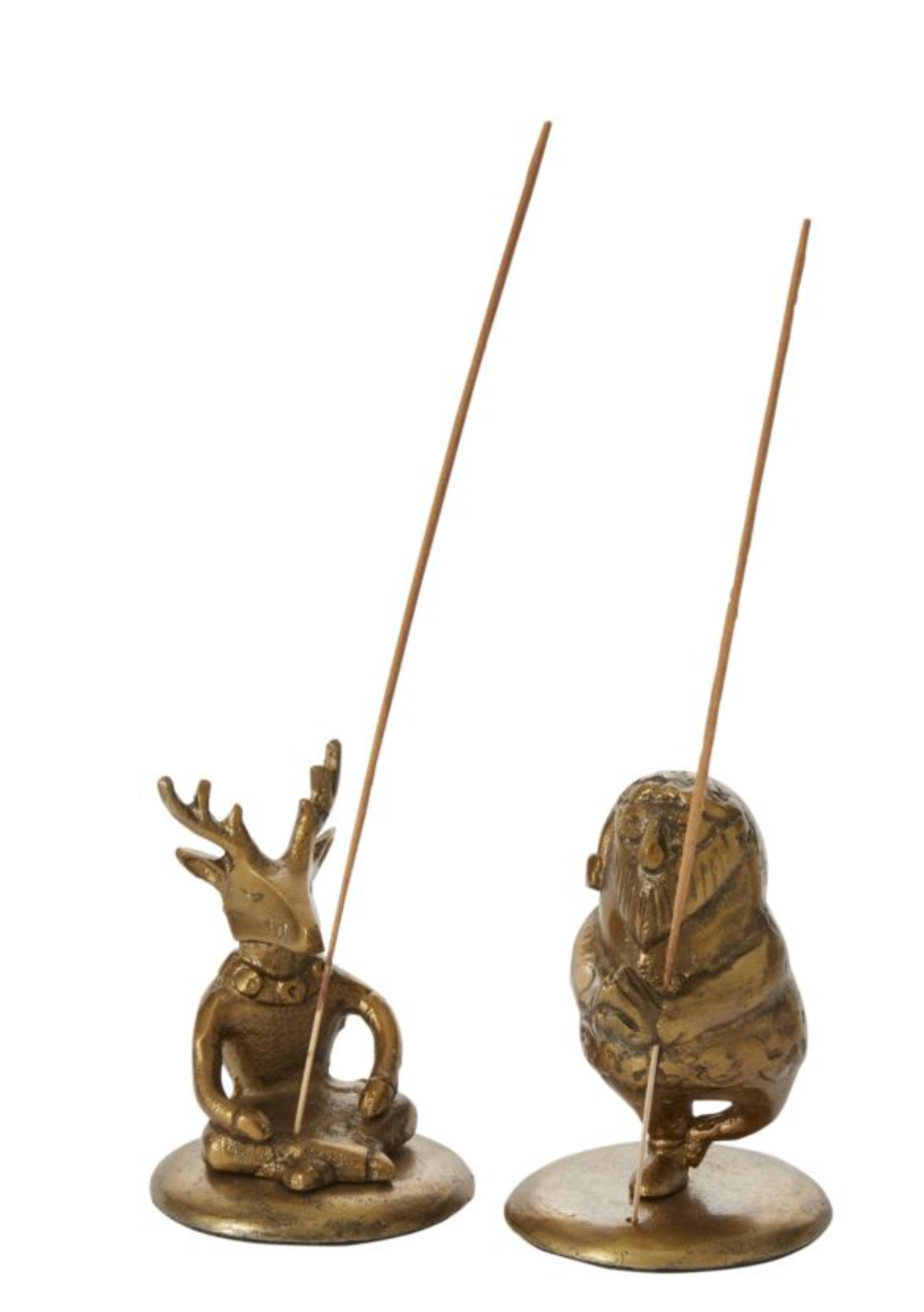 12151 Holiday Meditation Inc Holder Santa