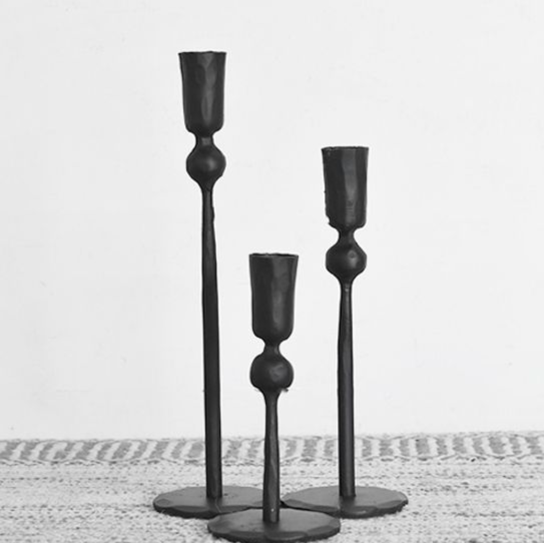 M006-M Iron Ball Candle Stand