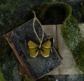 5431 Black & Yellow Butterfly Ornament