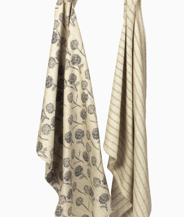 3016 Towel Artichoke Charcoal