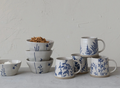 DF6633A 16 oz Hand-Stamped Stoneware Mug 4 Styles
