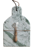 DF9536 Marble Cheese/Cutting Board w/ Canape Knife