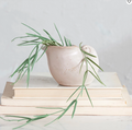 7931 Stoneware Pot, White