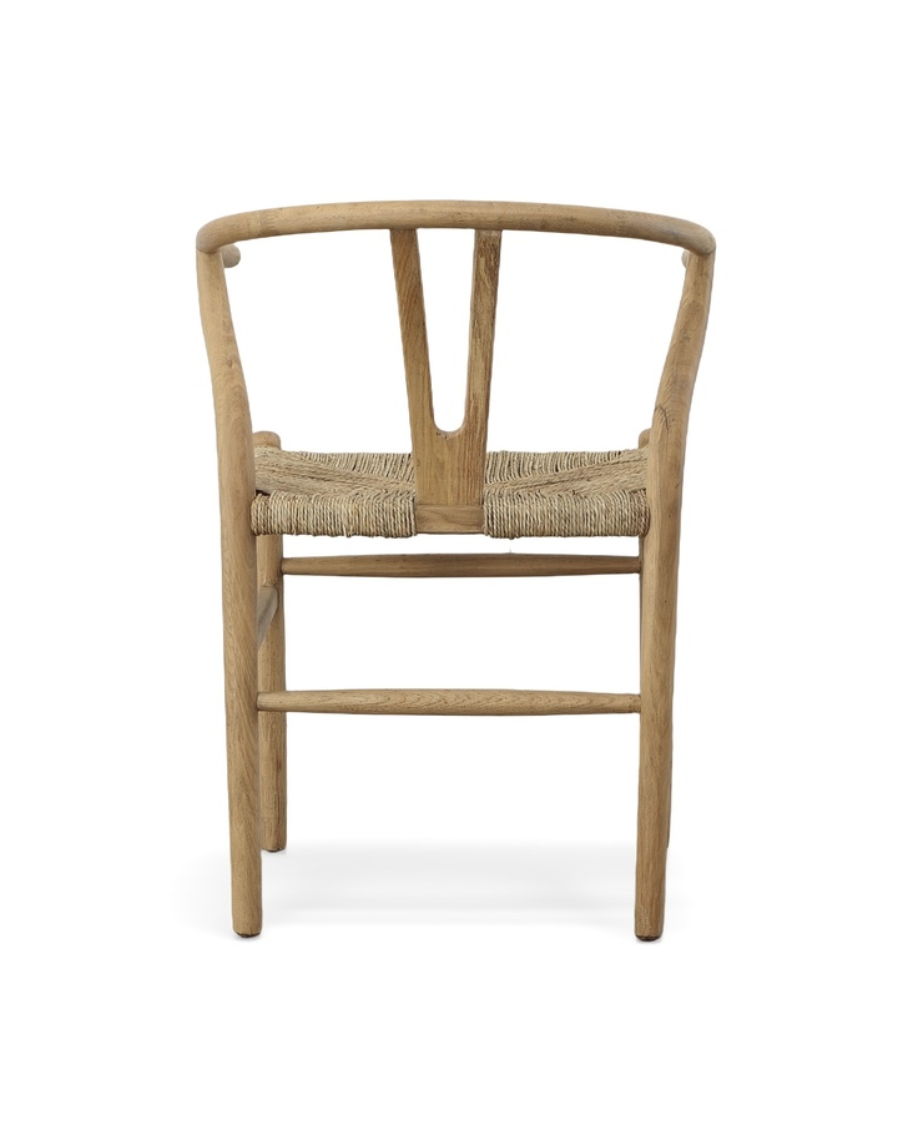 70099LO Light Brown Broomstick Chair