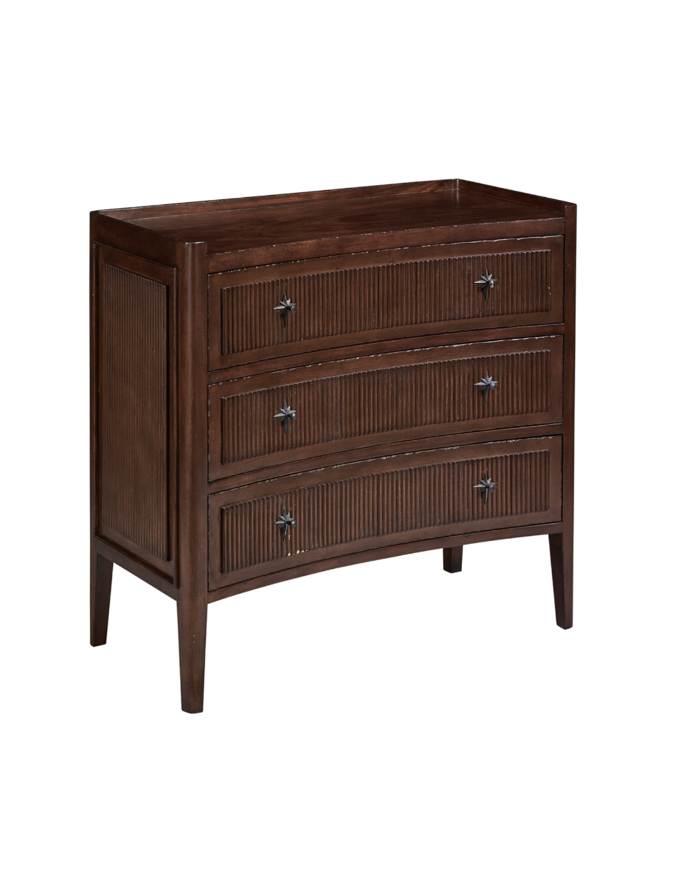 32529AE68 Walnut Reeded Chest