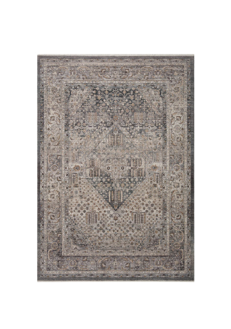 2X4" LYR-02 Denim/Pebble Rug