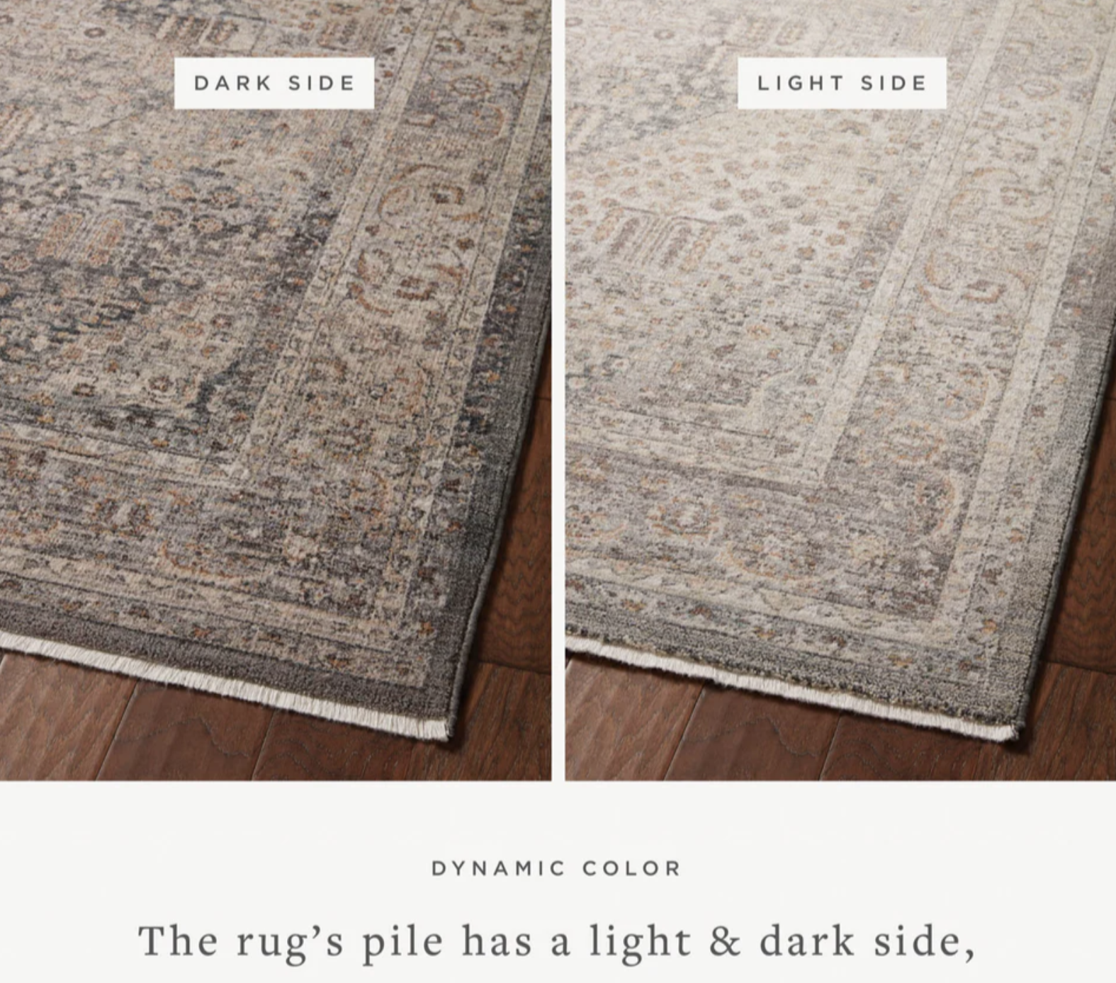 2X4" LYR-02 Denim/Pebble Rug