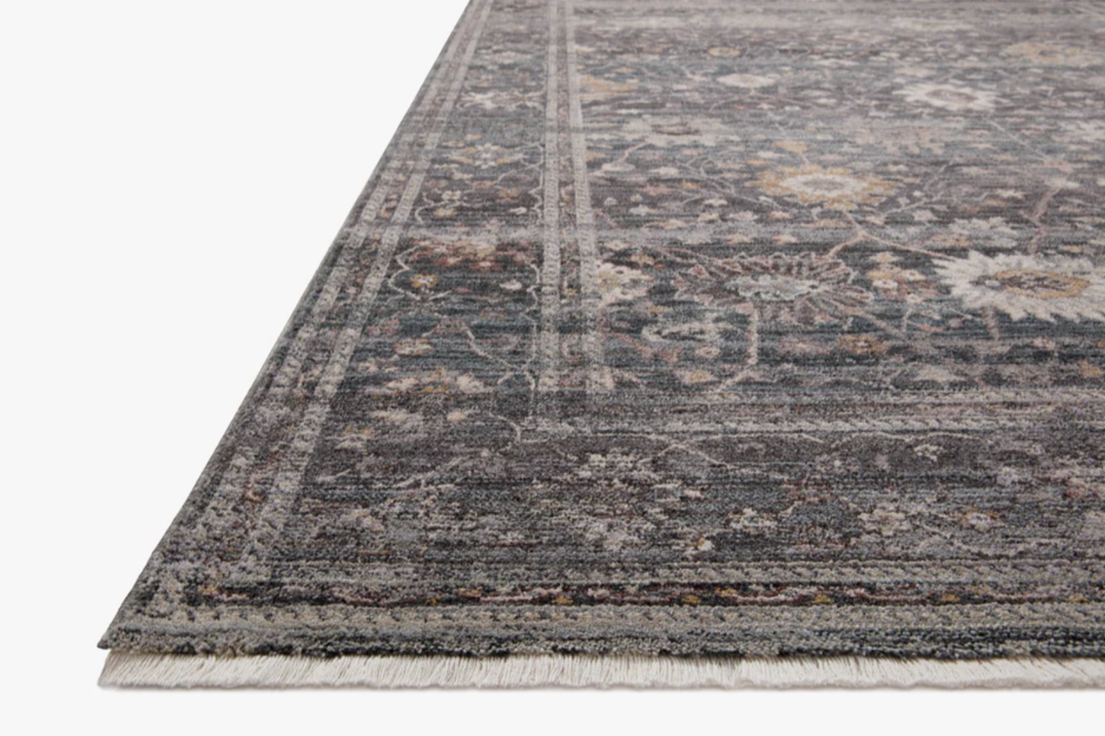 2X4 LYR-04 Ink/Multi Rug