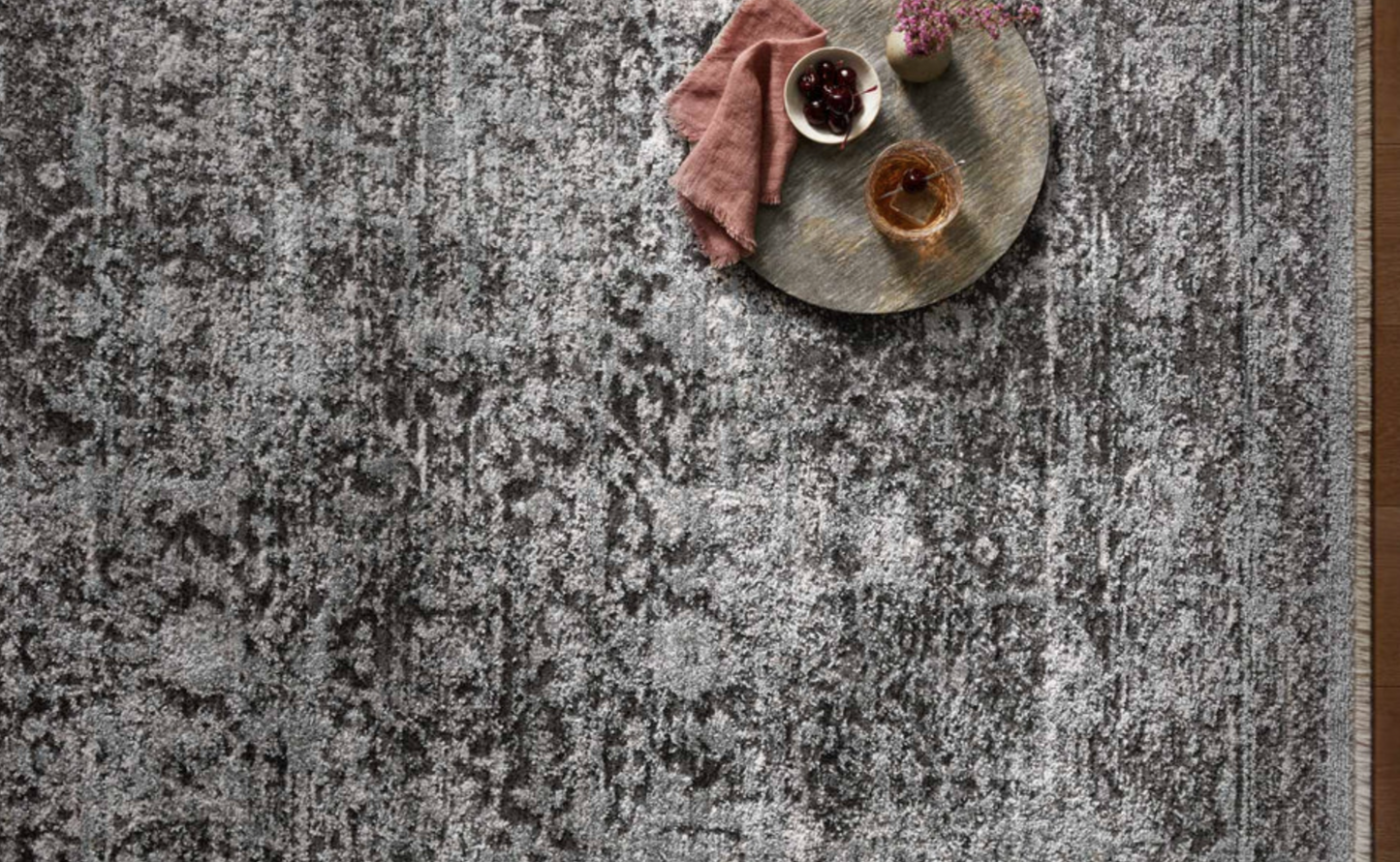 8X10 SNN-07 Charcoal/Mist Rug