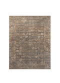 2x3 HER-07 Mocha/Denim Rug