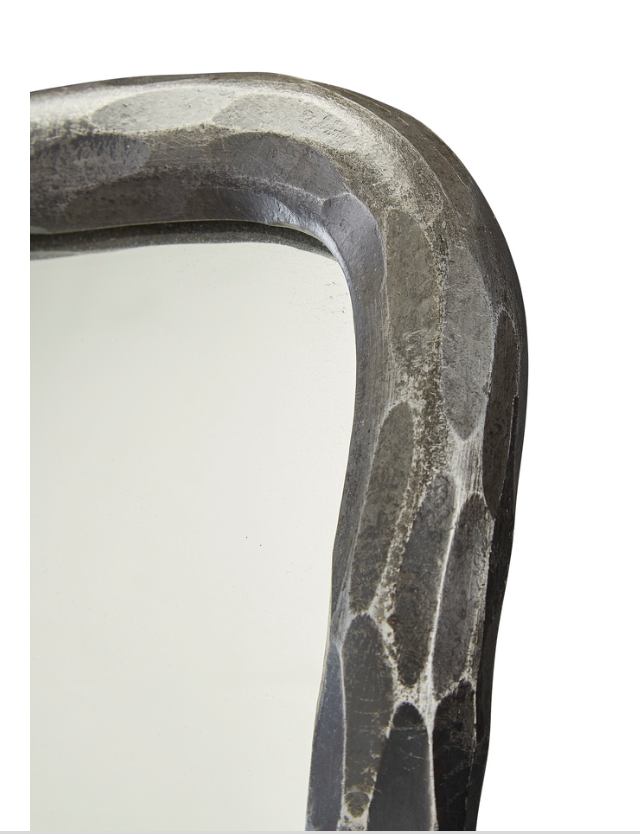 40-191 Hammered Iron Edge Full Mirror