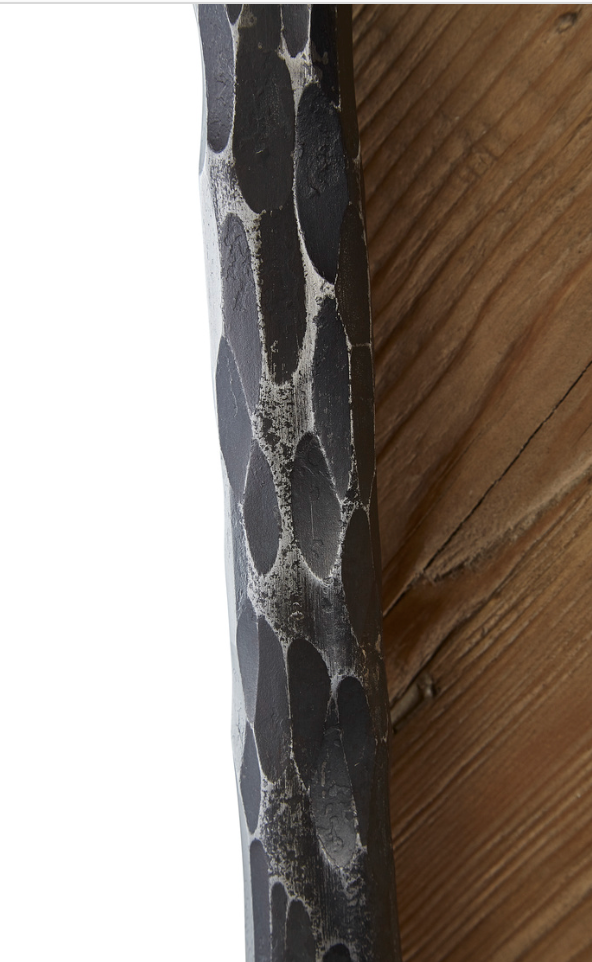 40-191 Hammered Iron Edge Full Mirror