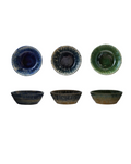DG0493A Stoneware Bowl, 3 Colors
