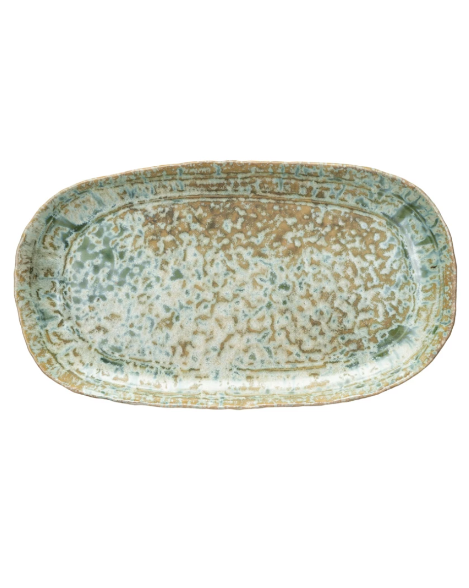 DF8626 Stoneware Platter