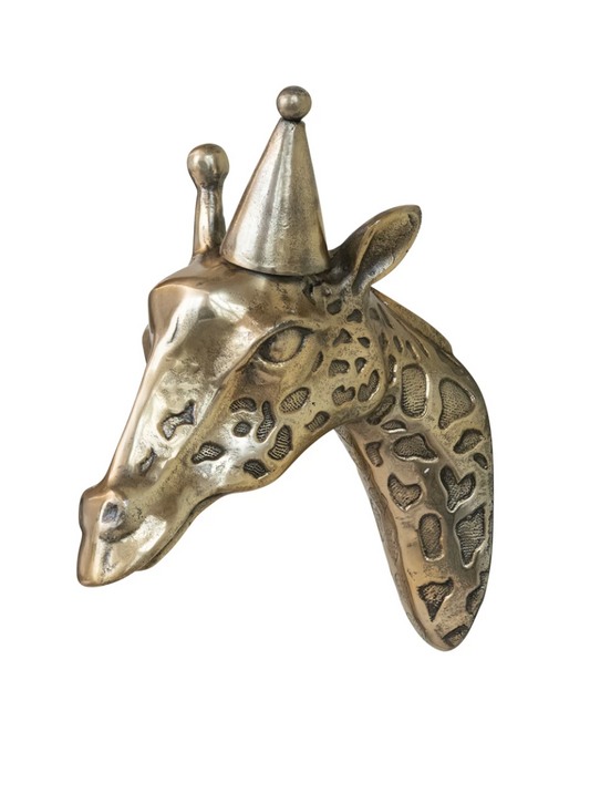 DG0266 Cast Aluminum Giraffe Head