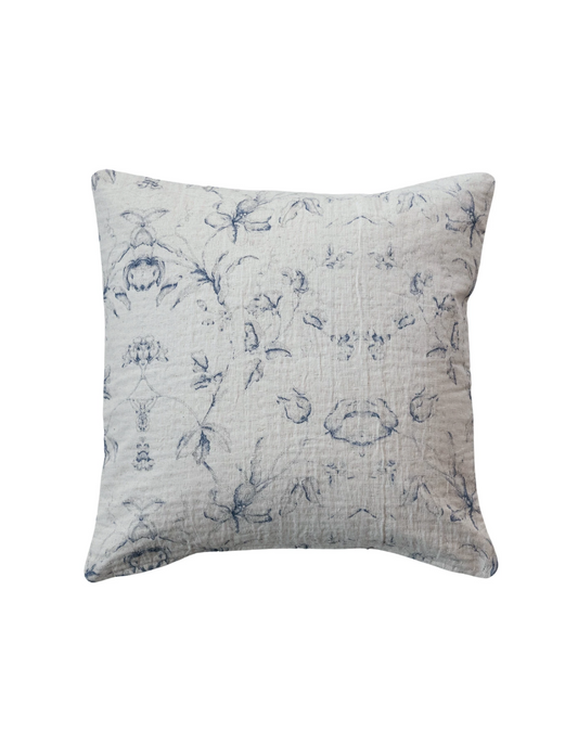DF9466 18x18 Cotton & Linen Printed Pillow