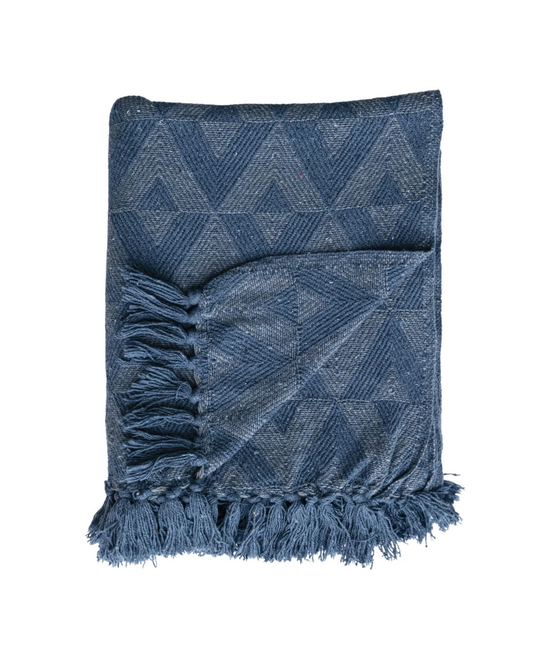 AH3494 Recycled Cotton Blend Triangle Throw