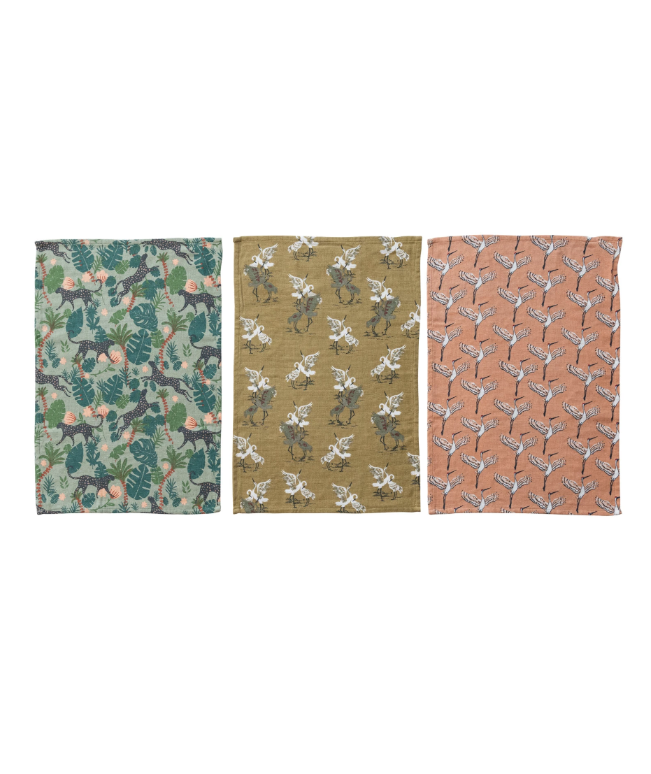 AH3689A Animal Pattern Kitchen Towel, 3 Styles