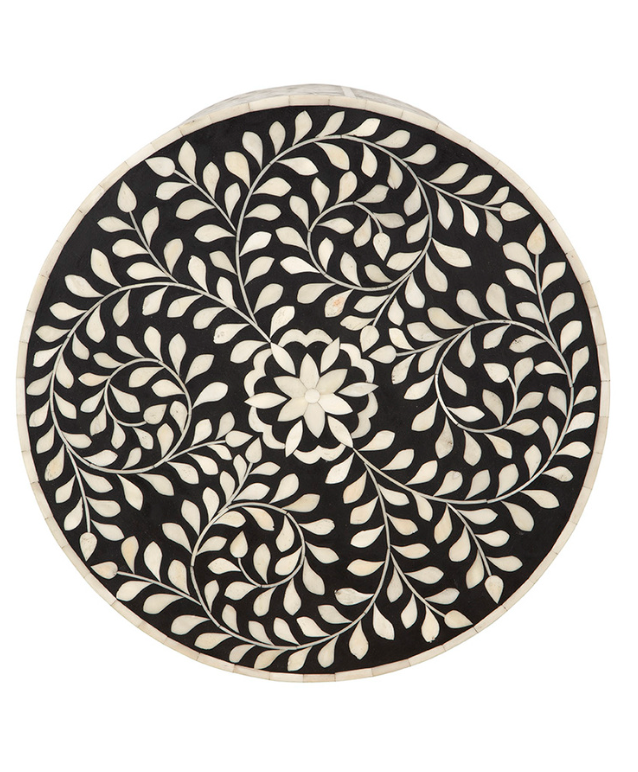 60-71 Ebony Side Table