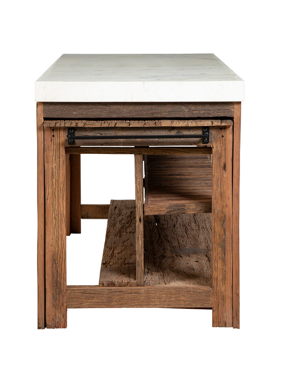 60-84 Rustic Marble Island