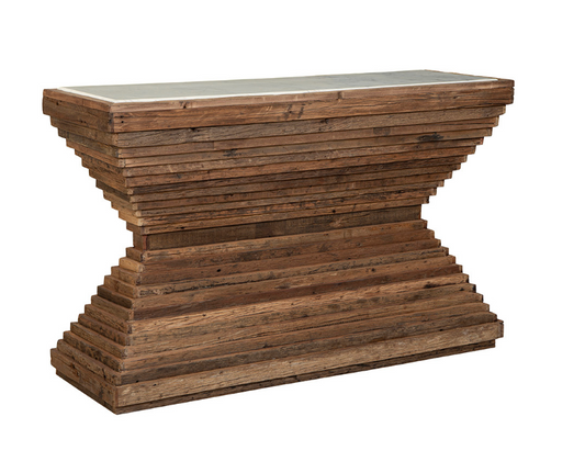 60-86 Stackers Marble Console